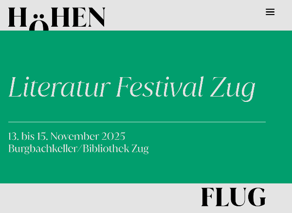 Literaturfestival Höhenflug – Pius Strassmann