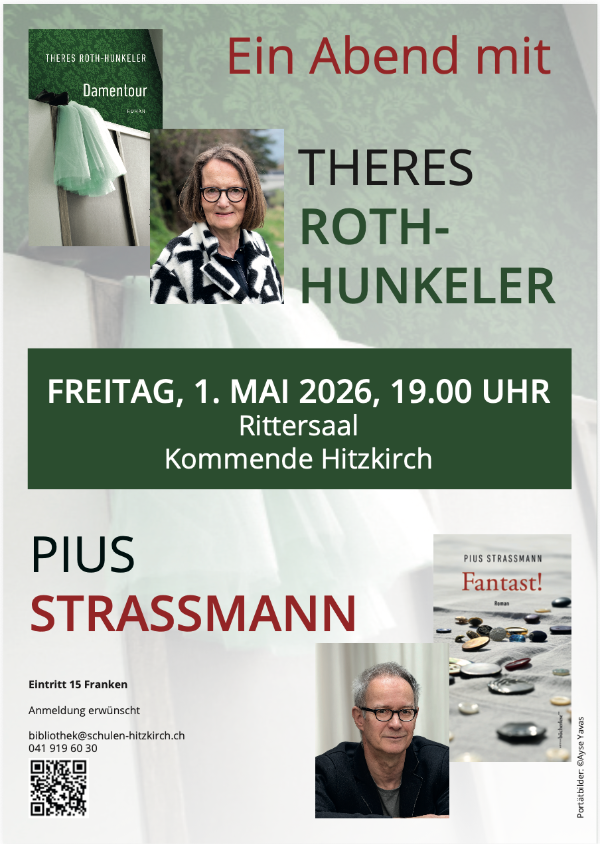 Ein Abend mit Theres Roth-Hunkeler und  Pius Strassmann
