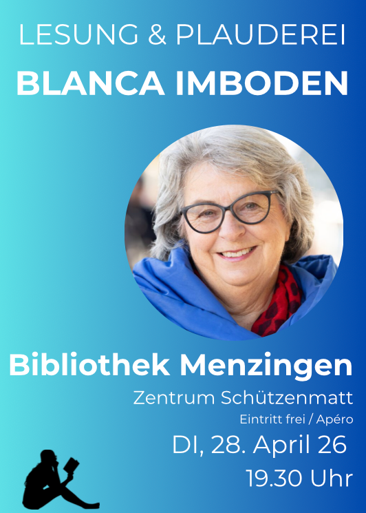 Blanca Imboden: Lesung & Plauderei