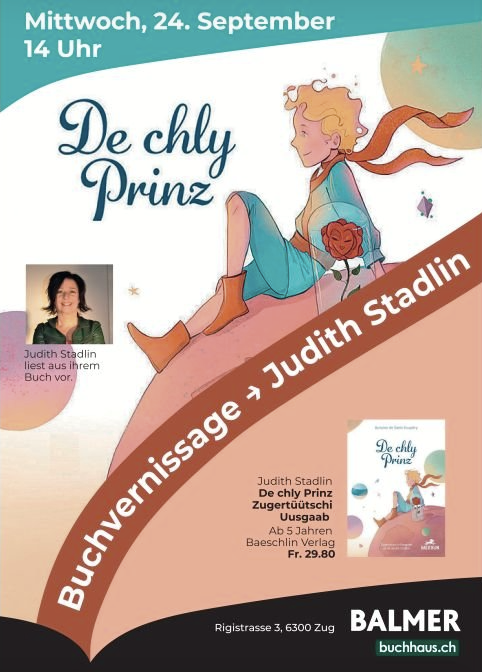 De chly Prinz, die Neuübersetzung von Judith Stadlin