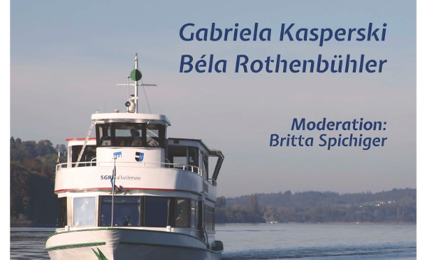 Lesung von Béla Rothenbühler und Gabriela Kasperski